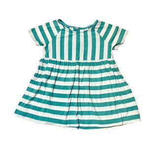 Hanna Anderson Striped Peplum Top 6-7